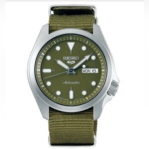 Seiko 5 Green Military SRPE65 | SBSA055 (JDM Edition with Kanji) MADE IN JAPAN